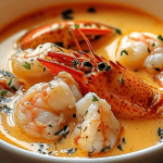 18 Seafood Bisque with Crab, Shrimp, and Lobster