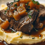 19 Pot Roast over Mashed Potatoes