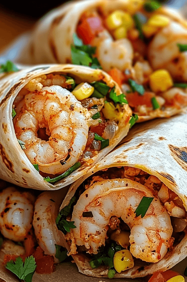 21 Old Bay Shrimp Burritos