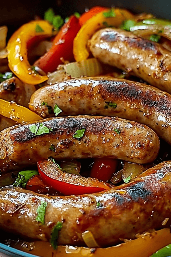 24 Italian Sausage with Peppers and Onions