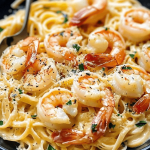 27 Creamy Parmesan Garlic Shrimp Pasta