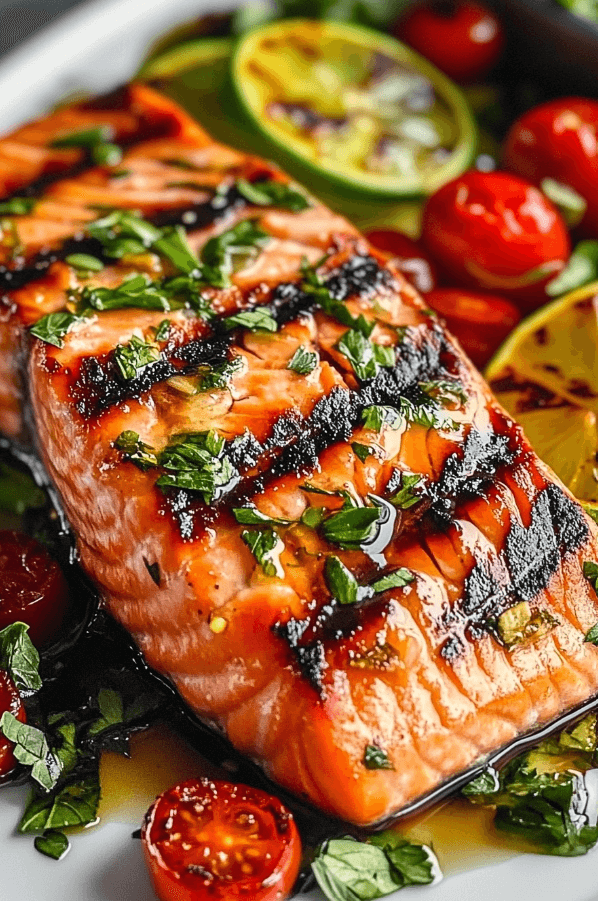 29 5-Ingredient Marinated Grilled Salmon