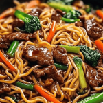 3 Homemade Beef Lo Mein