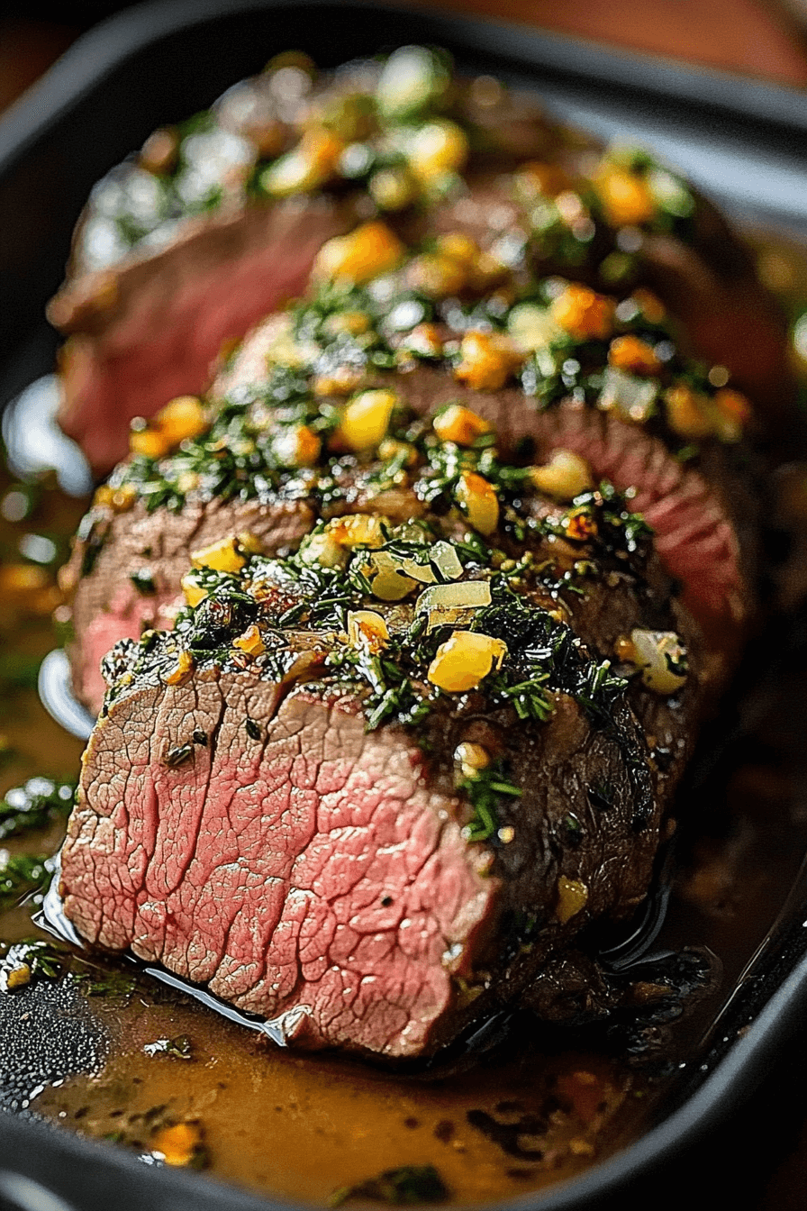 36 Herb-Crusted Beef Tenderloin