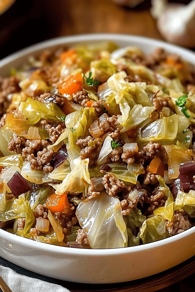 47 Cabbage and Ground Beef