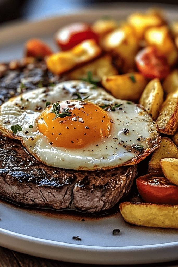 51 Ultimate Breakfast Steak & Eggs with Home Fries