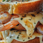 71 Ultimate Cheesy Garlic Bread Shrimp Grilled Cheese