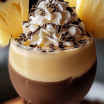 75 Chocolate Piña Colada with Kahlua Cream Frosting