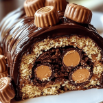 78 Reese's Peanut Butter Cup Roll Cake