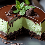 80 Mint Chocolate Cheesecake