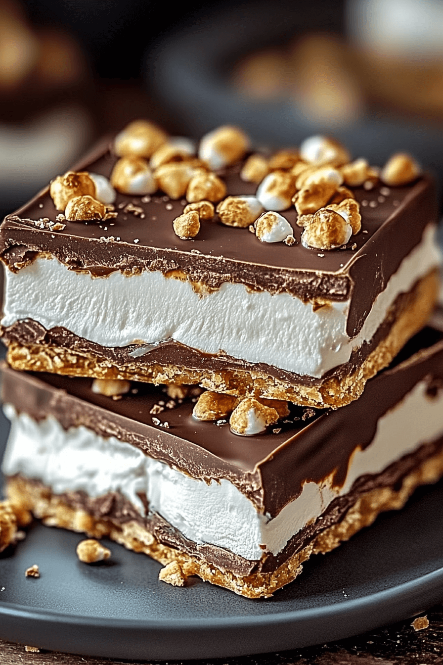 82 Gooey S'mores Chocolate Bars