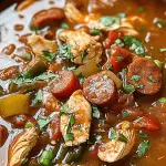 100 Chicken Andouille Sausage Gumbo