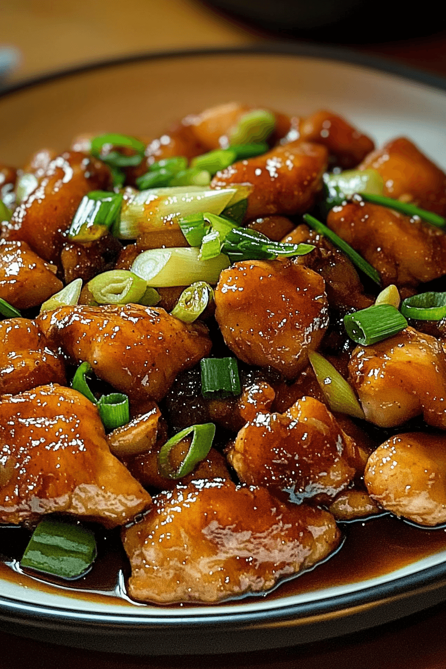 103 Braised Chicken with Green Onion