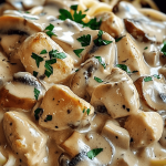 80 Chicken Mushroom Stroganoff