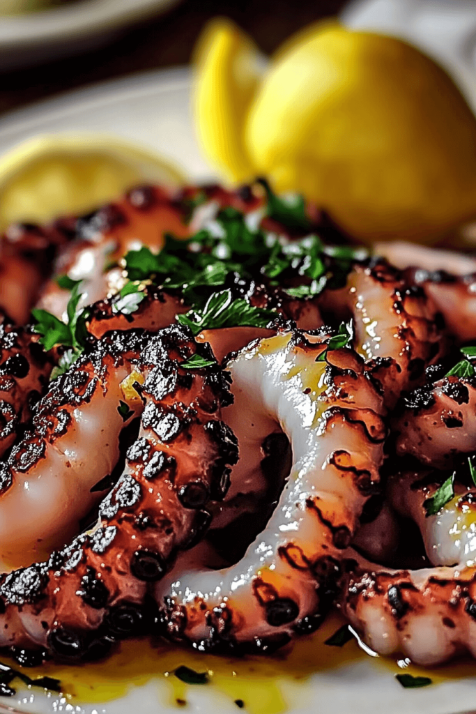 81 Simple Greek Grilled Octopus