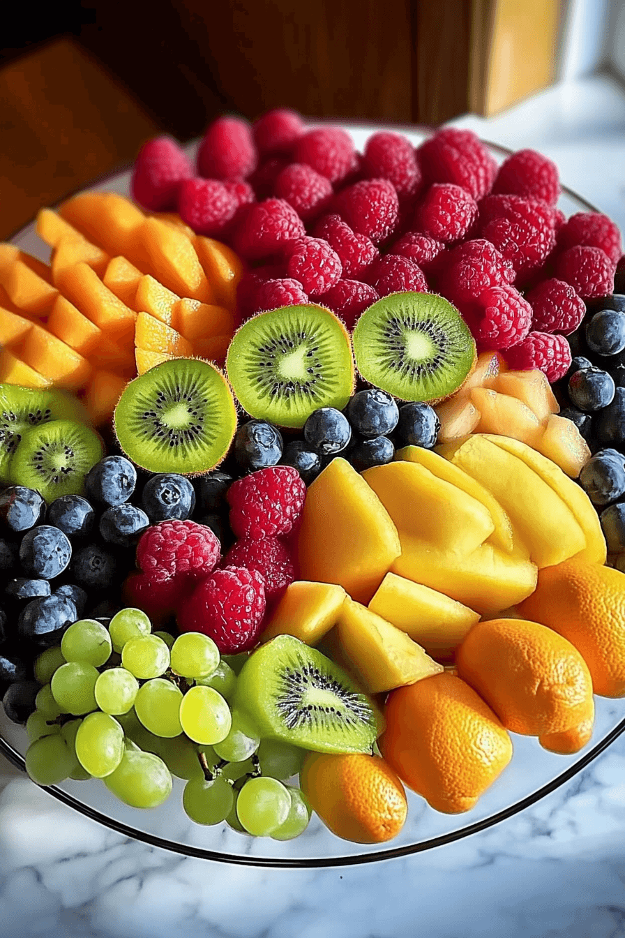 84 Colorful Summer Fruit Platter