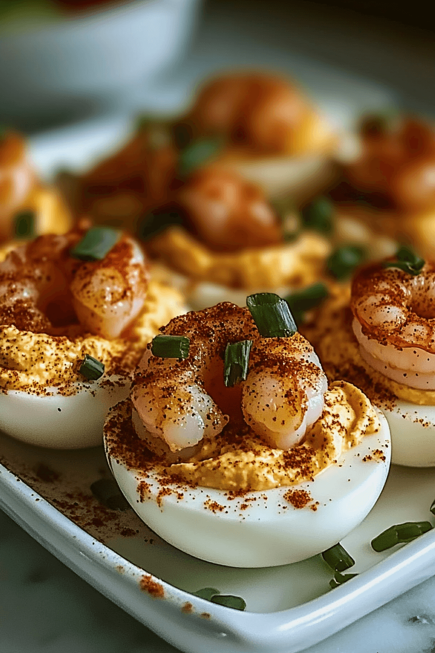 91 Cajun Shrimp Deviled Eggs